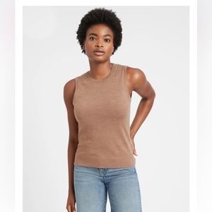 Banana Republic Merino Shell in Responsible Wool